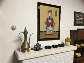 Asian-inspired decor