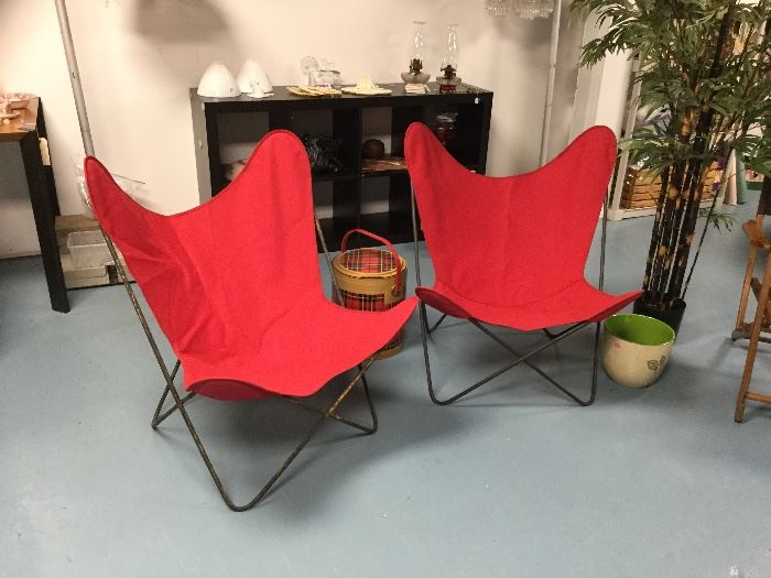 Knoll Hardoy butterfly chairs