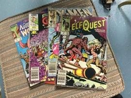 Large comic book collection in sleeves. X-Men...