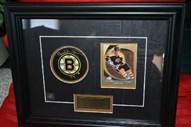 BOBBY ORR AUTOGRAPHED PLAQUE
