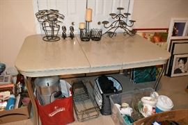 VINTAGE FORMICA TABLE, DECOR