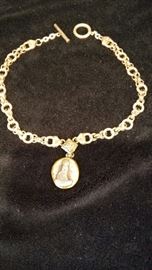 Sterling Necklace Marked Navarro
