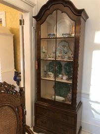 Vintage Kittinger display cabinet