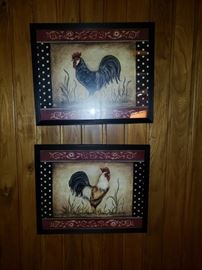 Rooster wall art