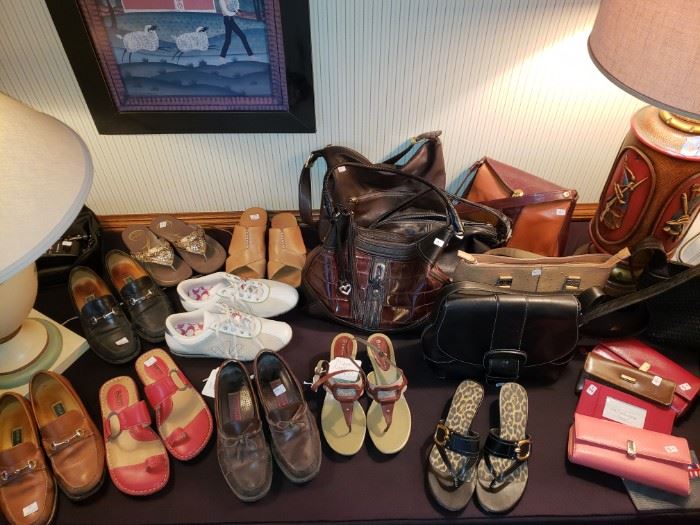 Designer shoes and handbags - Coach, Cole Haan, Liz Claiborne, more.