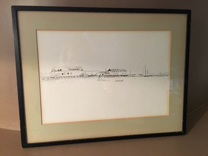 Provincetown drawing