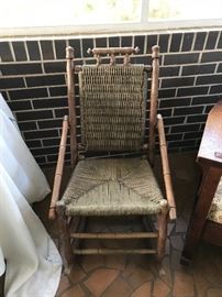 Great rush seat rocker