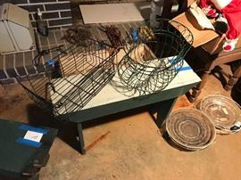 Wire baskets