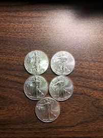 SILVER EAGLES