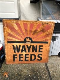 WAYNE FEED SIGN