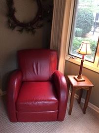 Leather Club Chair