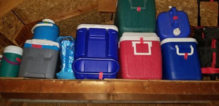 Collection of coolers