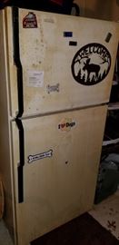 An older working "Garage Refrigerator"