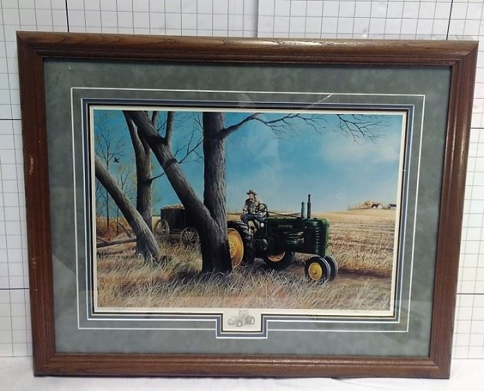 John Deere "The Last Load" 36/96. Steve Carter model b tractor https://ctbids.com/#!/description/share/81970