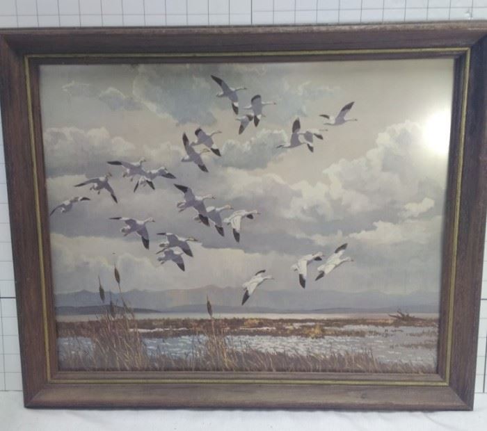 Flying geese framed print https://ctbids.com/#!/description/share/81967