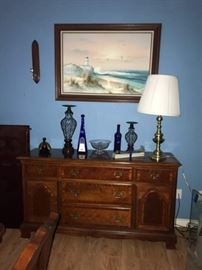 buffet and oil painting