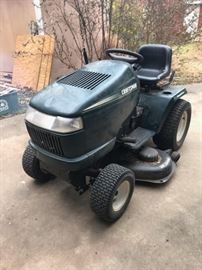 craftsman riding lawnmower