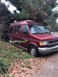 Ford Van with wheelchair lift