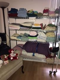 towels and blankets