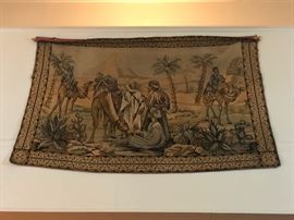 Tapestry depicting Egyptian theme