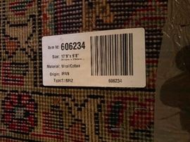 13' feet by 10' feet