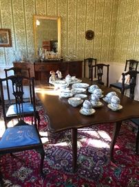 Gothic Revival dining chairs 1920s