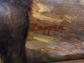 Zapper, English equestrian artist