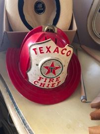 vintage toy texaco fireman hat