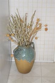 Vase, Silk Florals