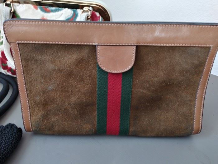 Vintage Gucci Parfum clutch