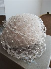 Vintage Yves St. Laurent hat. Original Frederick & Nelson hat box