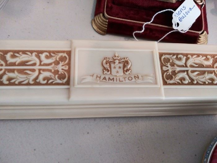 Vintage Hamilton watch box