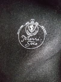 Vintage Merrimac Merri-Soie fur felt wool hat. Frederick & Nelson