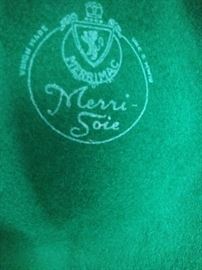 Vintage Merrimac Merri-Soie fur felt wool hat. Frederick & Nelson