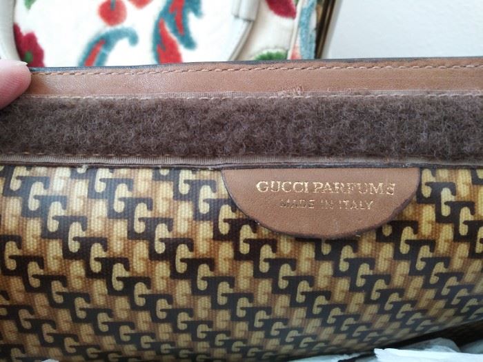Vintage Gucci Parfum clutch