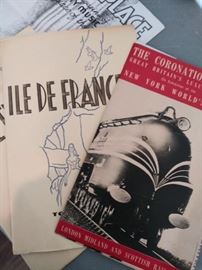 Vintage paper ephemera from 1939 NY Worlds Fair trip