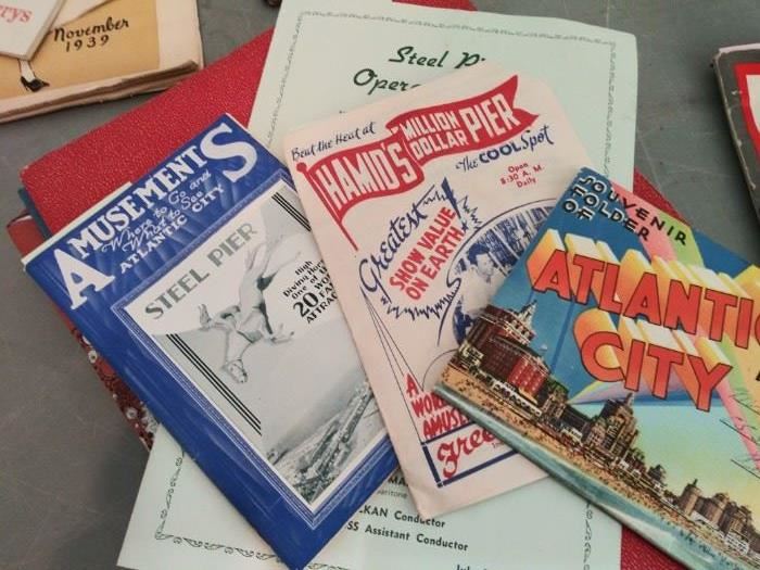 Vintage 1939 NY Worlds Fair paper ephemera