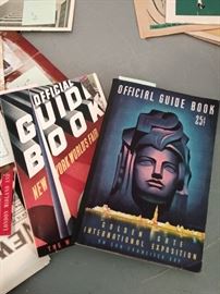 1939 Worlds Fair guides