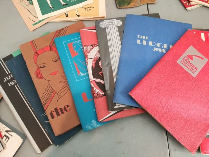 Vintage Clinton Kelly/Commerce High School Portland yearbooks