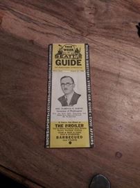 Vintage Seattle paper ephemera