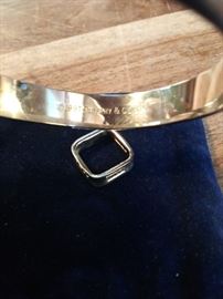 Sterling bangle and ring