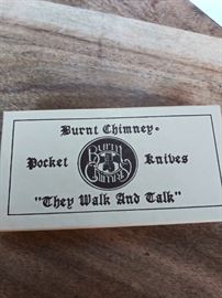 Burnt Chimney knife