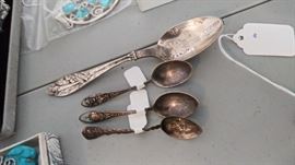Sterling spoons