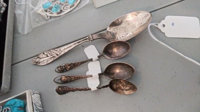 Sterling spoons