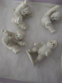 Dept 56 metal Snow Babies