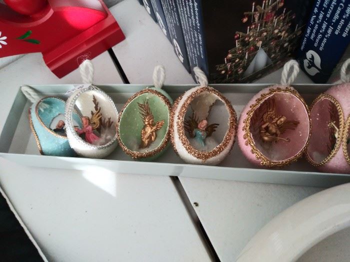 Vintage Christmas ornaments