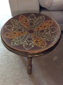 Brass Foot Stool from India