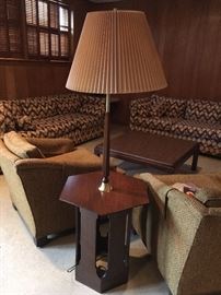 awesome MCM table lamp combo