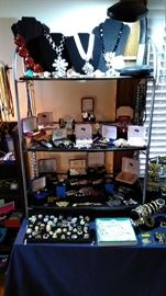 More quality costume jewelry, watches, rings, etc.