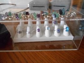 Most estate sales don't sport remarkable rings like these!